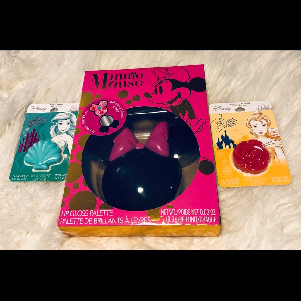 NIP Licensed Disney MINNIE MOUSE Makeup Lip Gloss